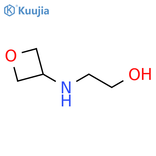 2-[(oxetan-3-yl)amino]ethan-1-ol structure