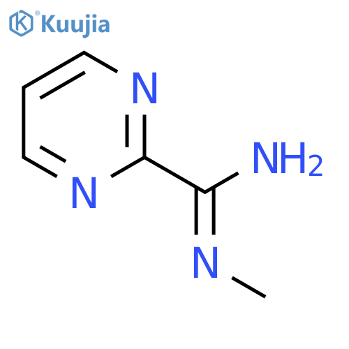 N-methylpyrimidine-2-carboximidamide structure