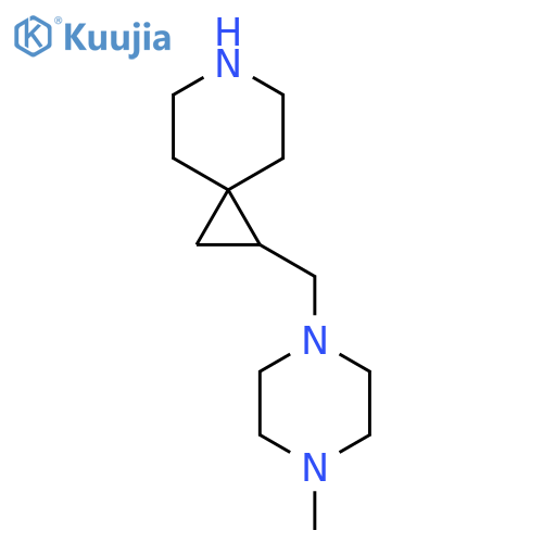1-[(4-Methylpiperazin-1-yl)methyl]-6-azaspiro[2.5]octane structure