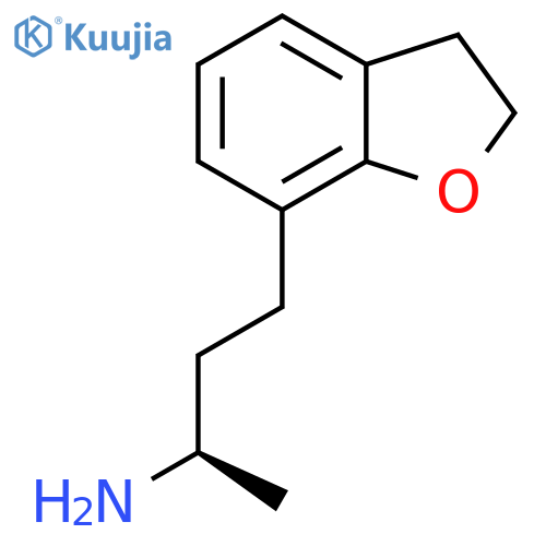 (2R)-4-(2,3-dihydro-1-benzofuran-7-yl)butan-2-amine structure