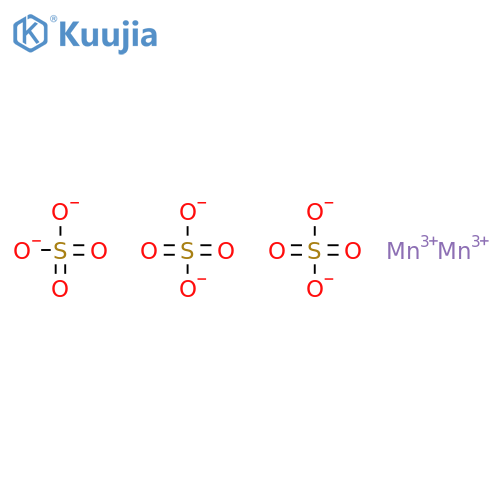 Sulfuric acid,manganese(3+) salt (3:2) structure