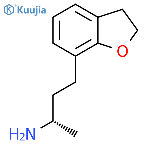 (2S)-4-(2,3-dihydro-1-benzofuran-7-yl)butan-2-amine structure