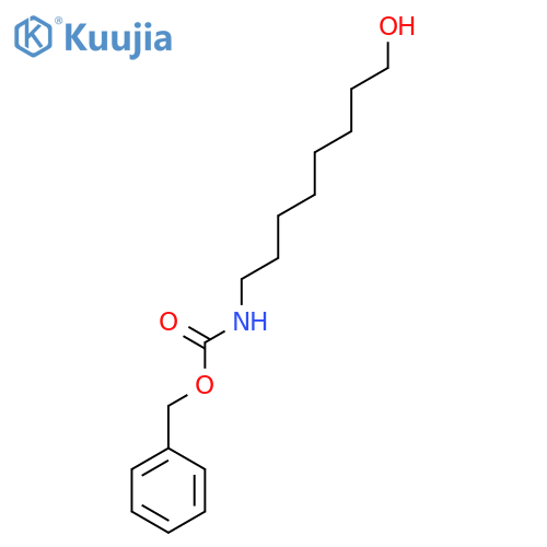 benzyl N-(8-hydroxyoctyl)carbamate structure