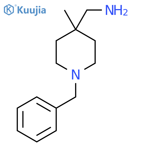1-(1-Benzyl-4-methylpiperidin-4-yl)methylamine structure