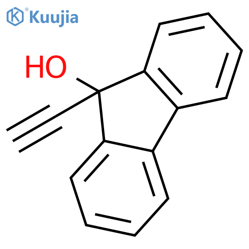 9-Ethynyl-9H-fluoren-9-ol structure