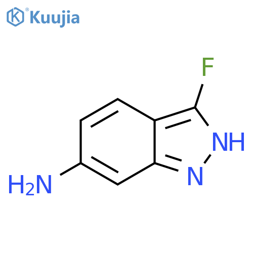 3-fluoro-1H-indazol-6-amine structure