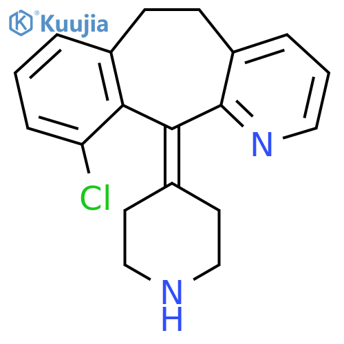 8-Dechloro-10-chloro Desloratadine structure