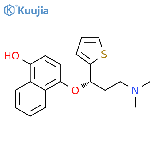 N-Methyl 4-Hydroxy Duloxetine structure