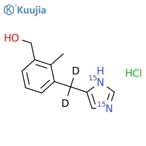 3-Hydroxy Detomidine-15N2,d2 Hydrochloride structure