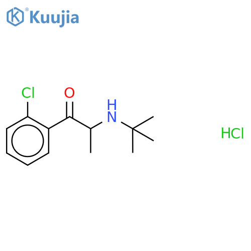 3-Deschloro-2-chloro Bupropion-d9 Hydrochloride structure