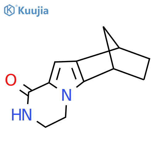 3,4,6,7,8,9-Hexahydro-6,9-methanopyrazino[1,2-a]indol-1(2H)-one structure