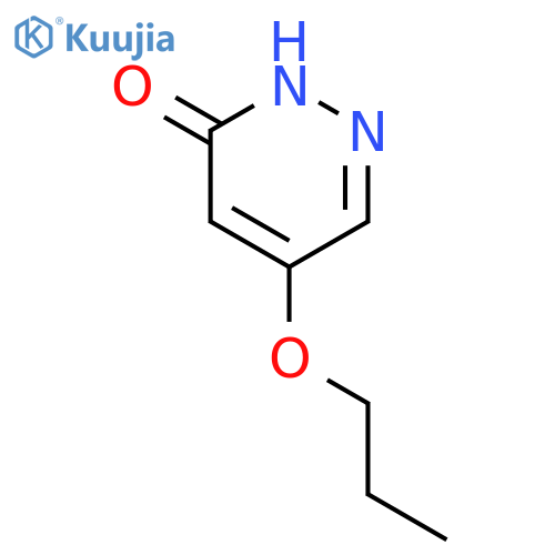 5-Propoxypyridazin-3(2H)-one structure