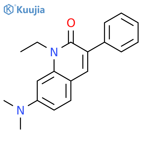 2(1H)-Quinolinone,7-(dimethylamino)-1-ethyl-3-phenyl- structure