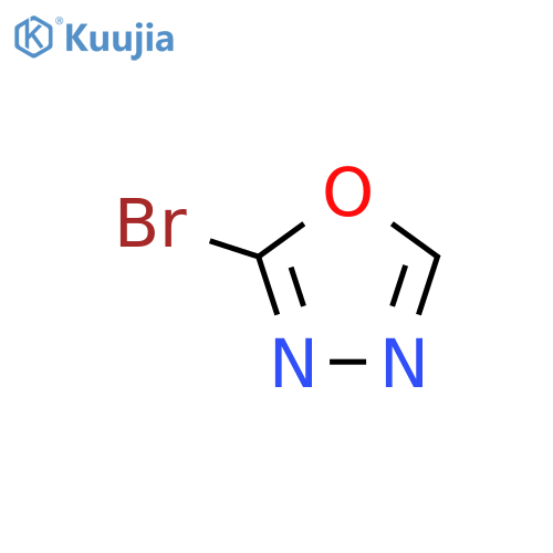 2-Bromo-1,3,4-oxadiazole (~90%) structure