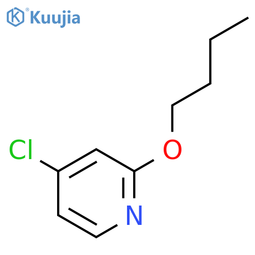 2-Butoxy-4-chloropyridine structure