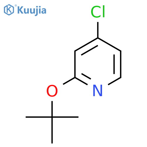 2-(tert-Butoxy)-4-chloropyridine structure