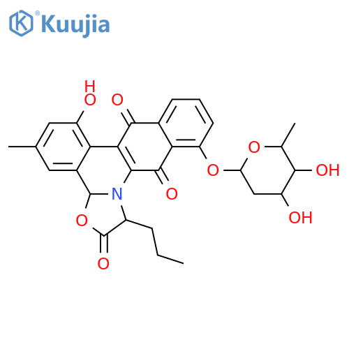 Jadomycin DNV structure