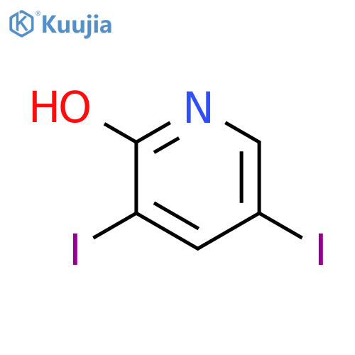 3,5-Diiodopyridin-2-ol structure