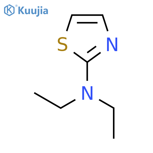 N,N-diethyl-1,3-thiazol-2-amine structure