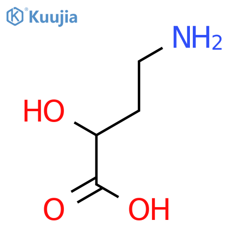2-Hydroxy-4-amino Butanoic Acid structure