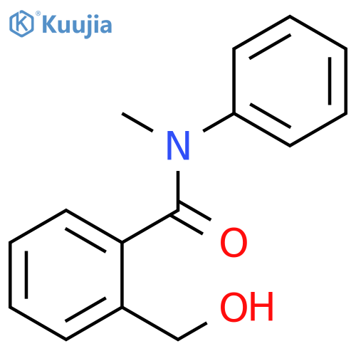 Benzamide, 2-(hydroxymethyl)-N-methyl-N-phenyl- structure