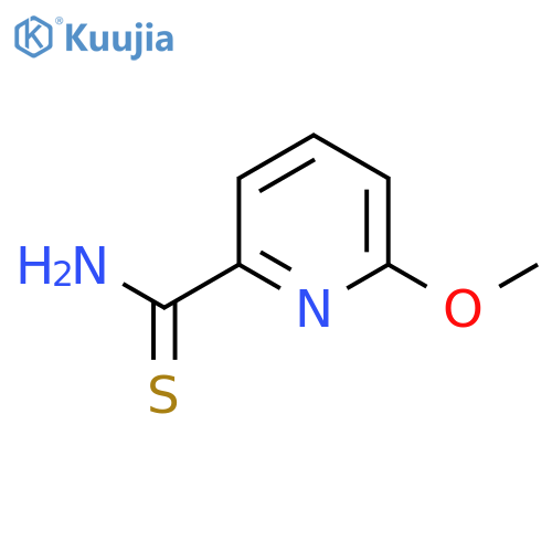 6-Methoxypyridine-2-carbothioamide structure