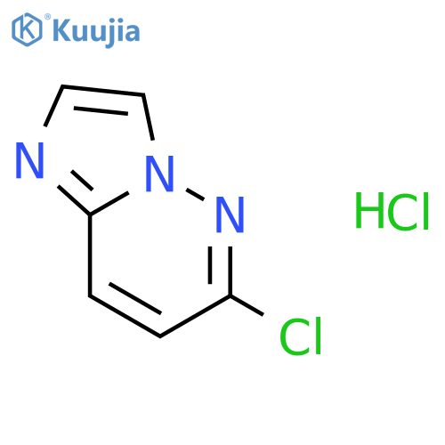 6-Chloroimidazo[1,2-b]pyridazine hydrochloride structure