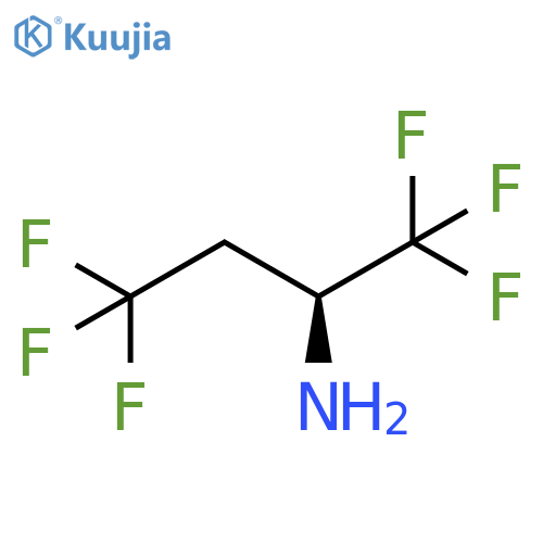 (S)-1,1,1,4,4,4-Hexafluoro-2-butylamine structure