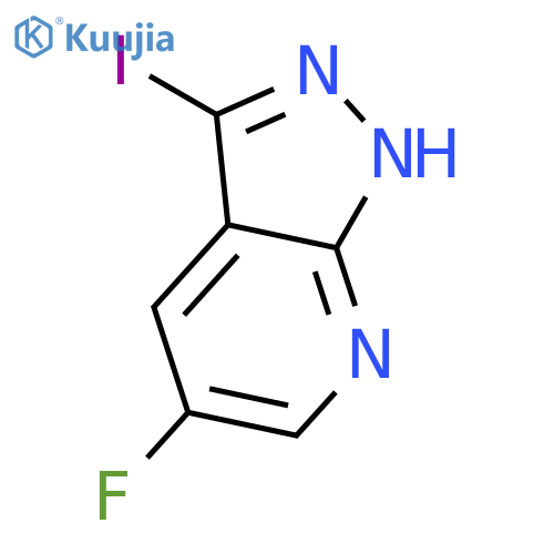 5-Fluoro-3-iodo-1H-pyrazolo[3,4-b]pyridine structure