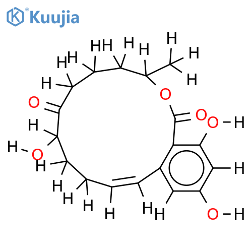 5'-hydroxyzearalenone structure
