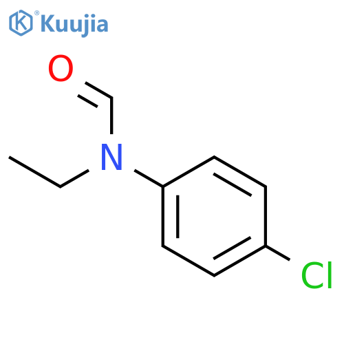 N-(4-Chlorophenyl)-N-ethylformamide structure
