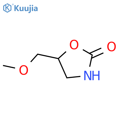5-(methoxymethyl)-1,3-oxazolidin-2-one structure