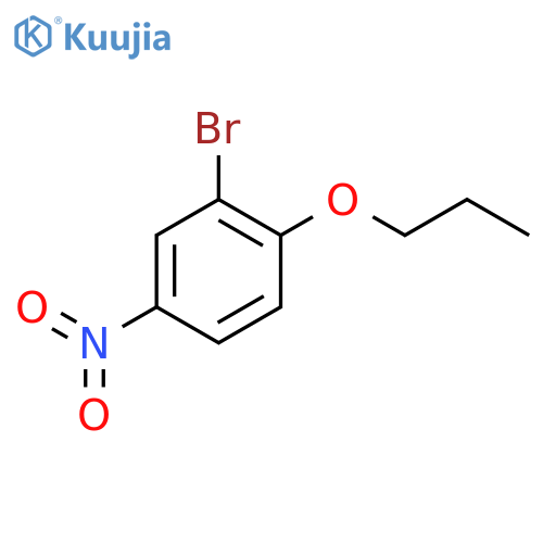 2-bromo-4-nitro-1-propoxybenzene structure