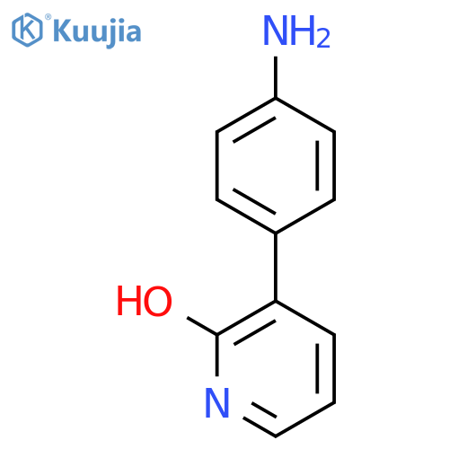 3-(4-aminophenyl)-1H-pyridin-2-one structure