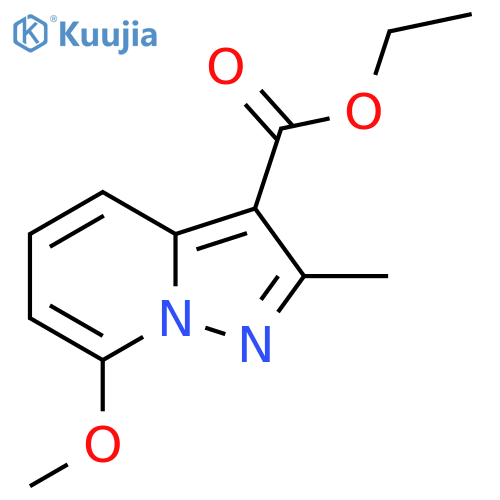 Ethyl 7-methoxy-2-methylpyrazolo[1,5-A]pyridine-3-carboxylate structure