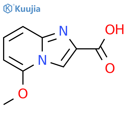 5-Methoxy-imidazo[1,2-a]pyridine-2-carboxylic acid structure