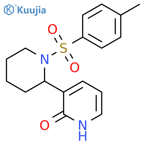 1-(Toluene-4-sulfonyl)-1,2,3,4,5,6-hexahydro-[2,3]bipyridinyl-2-ol structure