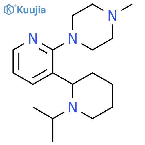 1-Isopropyl-2-(4-methyl-piperazin-1-yl)-1,2,3,4,5,6-hexahydro-[2,3]bipyridinyl structure