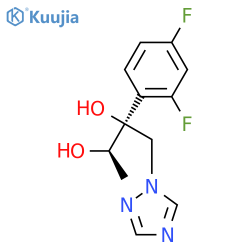 (2S,3R)-2-(2,4-Difluorophenyl)-1-(1H-1,2,4-triazol-1-yl)-2,3-butanediol structure