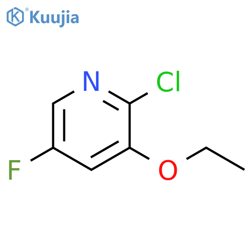 2-chloro-3-ethoxy-5-fluoropyridine structure