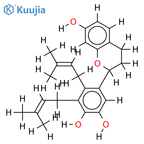 (+)-(2R)-kazinol I structure