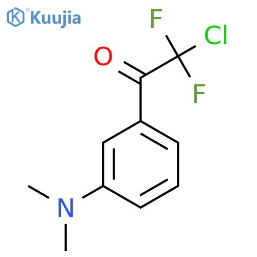 2-Chloro-1-(3-dimethylamino-phenyl)-2,2-difluoro-ethanone structure