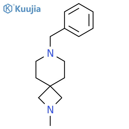 7-Benzyl-2-methyl-2,7-diazaspiro3.5nonane structure