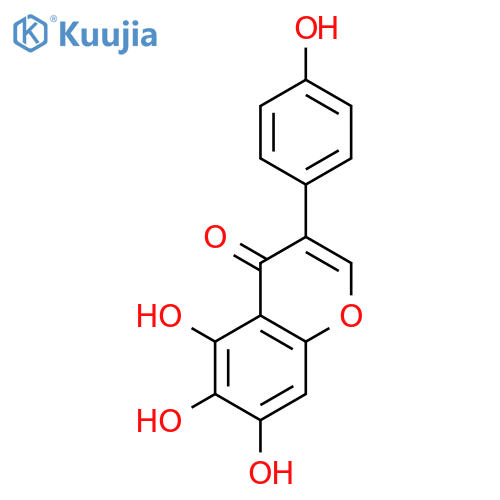 6-Hydroxygenistein structure