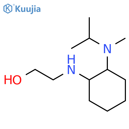 2-[2-(Isopropyl-Methyl-aMino)-cyclohexylaMino]-ethanol structure