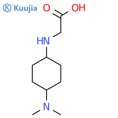 (4-Dimethylamino-cyclohexylamino)-acetic acid structure
