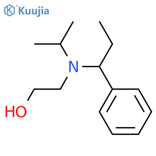 2-[Isopropyl-(1-phenyl-propyl)-amino]-ethanol structure