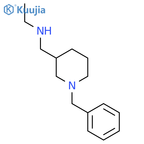 (1-Benzyl-piperidin-3-ylmethyl)-ethyl-amine structure