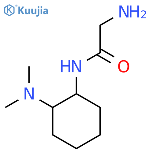 2-Amino-N-(2-dimethylamino-cyclohexyl)-acetamide structure