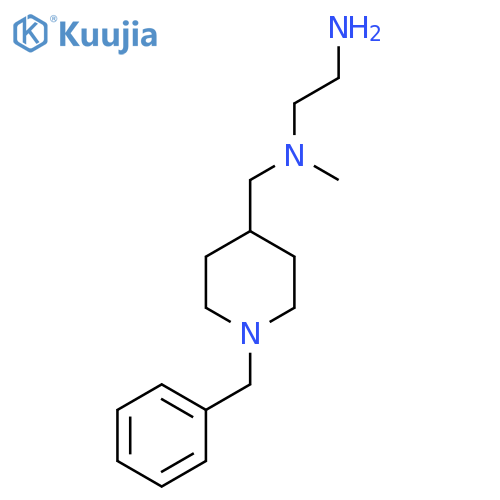 N*1*-(1-Benzyl-piperidin-4-ylmethyl)-N*1*-methyl-ethane-1,2-diamine structure